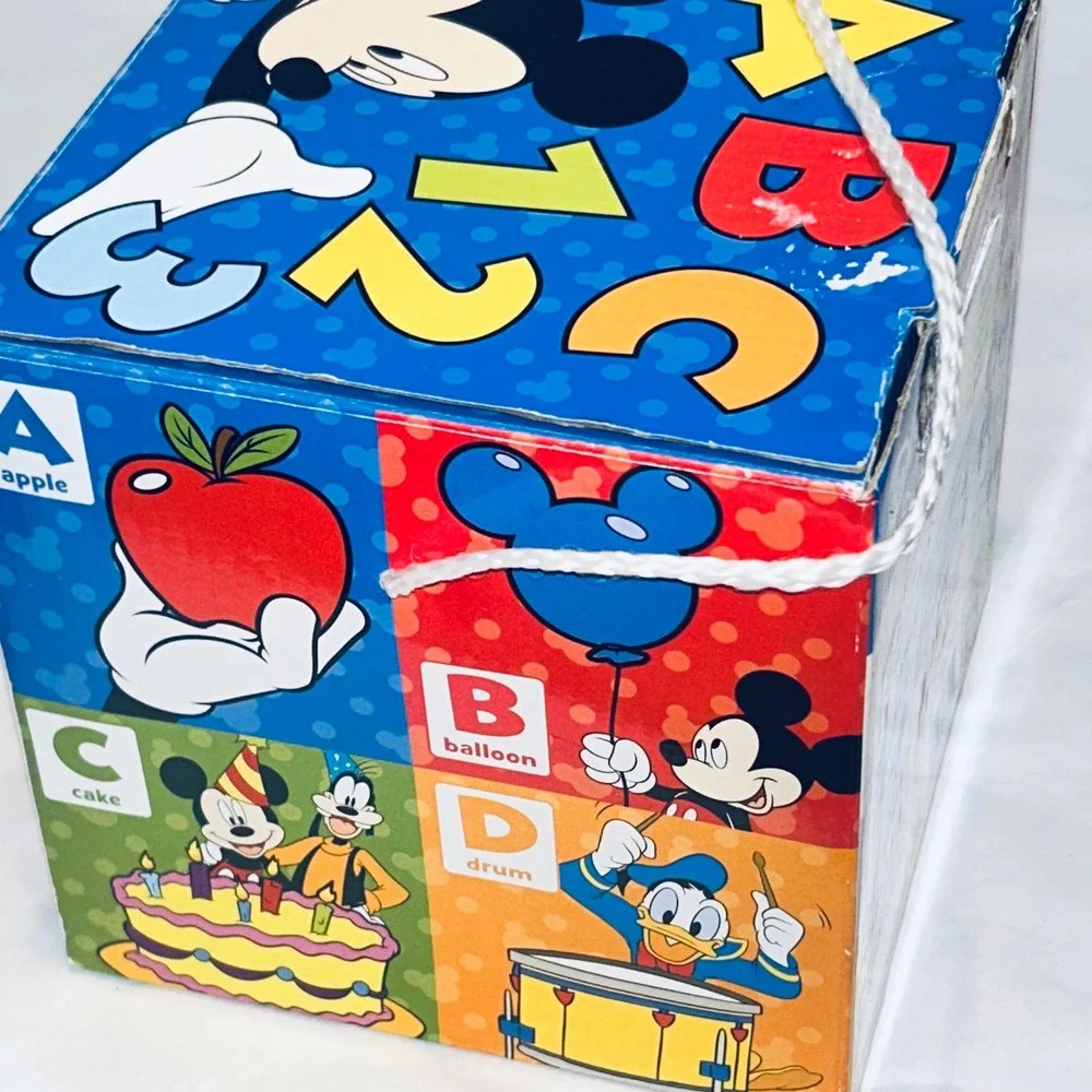 Melissa & Doug Disney Baby Mickey Mouse ABC/123 Nesting & Stacking Blocks Age 2+